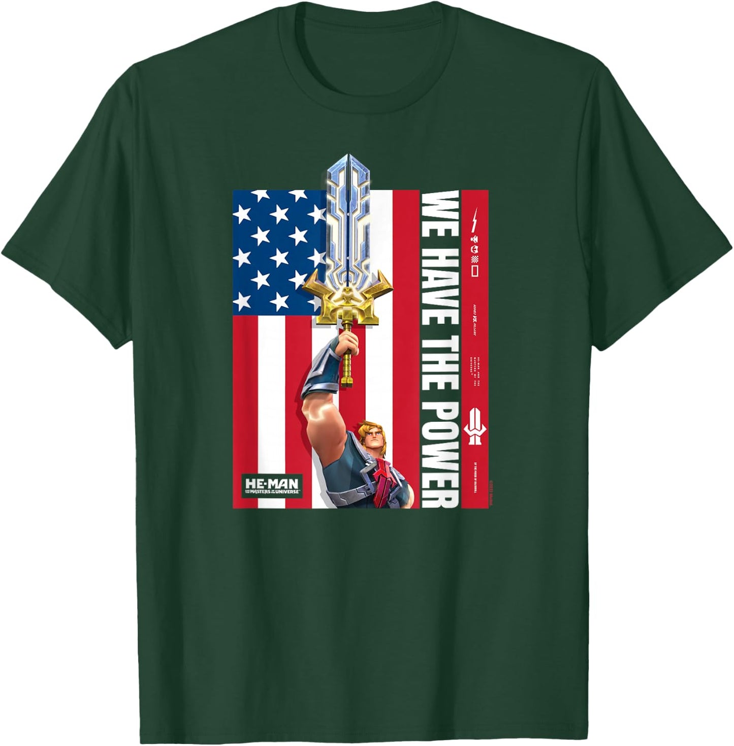 Masters of The Universe - We Have The Power T-Shirt - T-Shirt | Forest