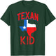 Texan Kid Flag Texas Proud Vintage T-Shirt - T-Shirt | Forest