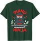 Piano Ninja - Keyboard Player Keyboardist Keyboarder Pianist T-Shirt - T-Shirt | Forest