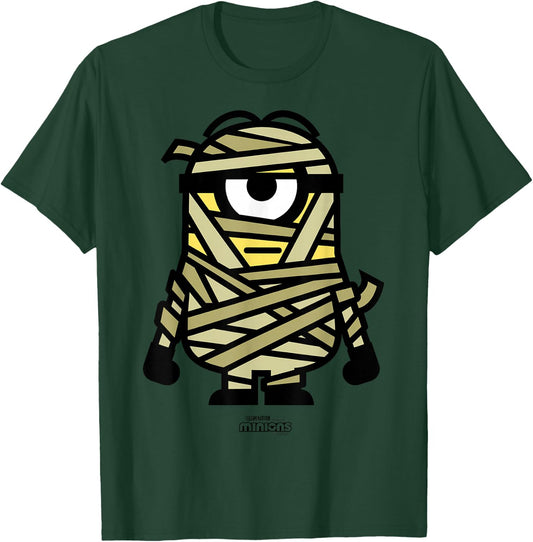 Minions Monsters Mummy Stuart Halloween T-Shirt - T-Shirt | Forest