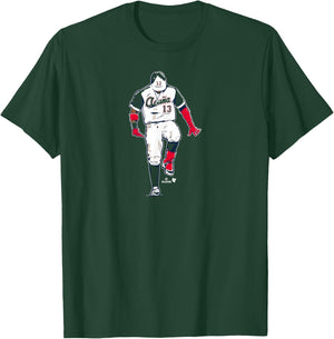 Ronald Acuña Jr. - The Silencer - Atlanta Baseball T-Shirt - T-Shirt | Forest
