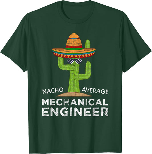 Funny Mechanical Engineer Engineering T-Shirt - T-Shirt | Forest