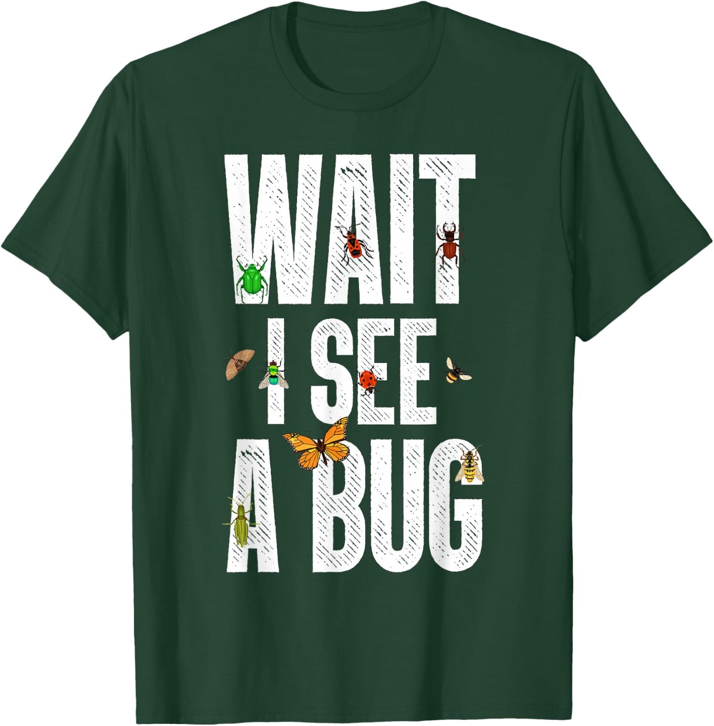 Cool Entomology Women Kids Lady Bug Lover Insect T-Shirt - T-Shirt | Forest