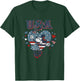 Disney Minnie Mouse with American Flags USA 4th of July T-Shirt - T-Shirt | Forest