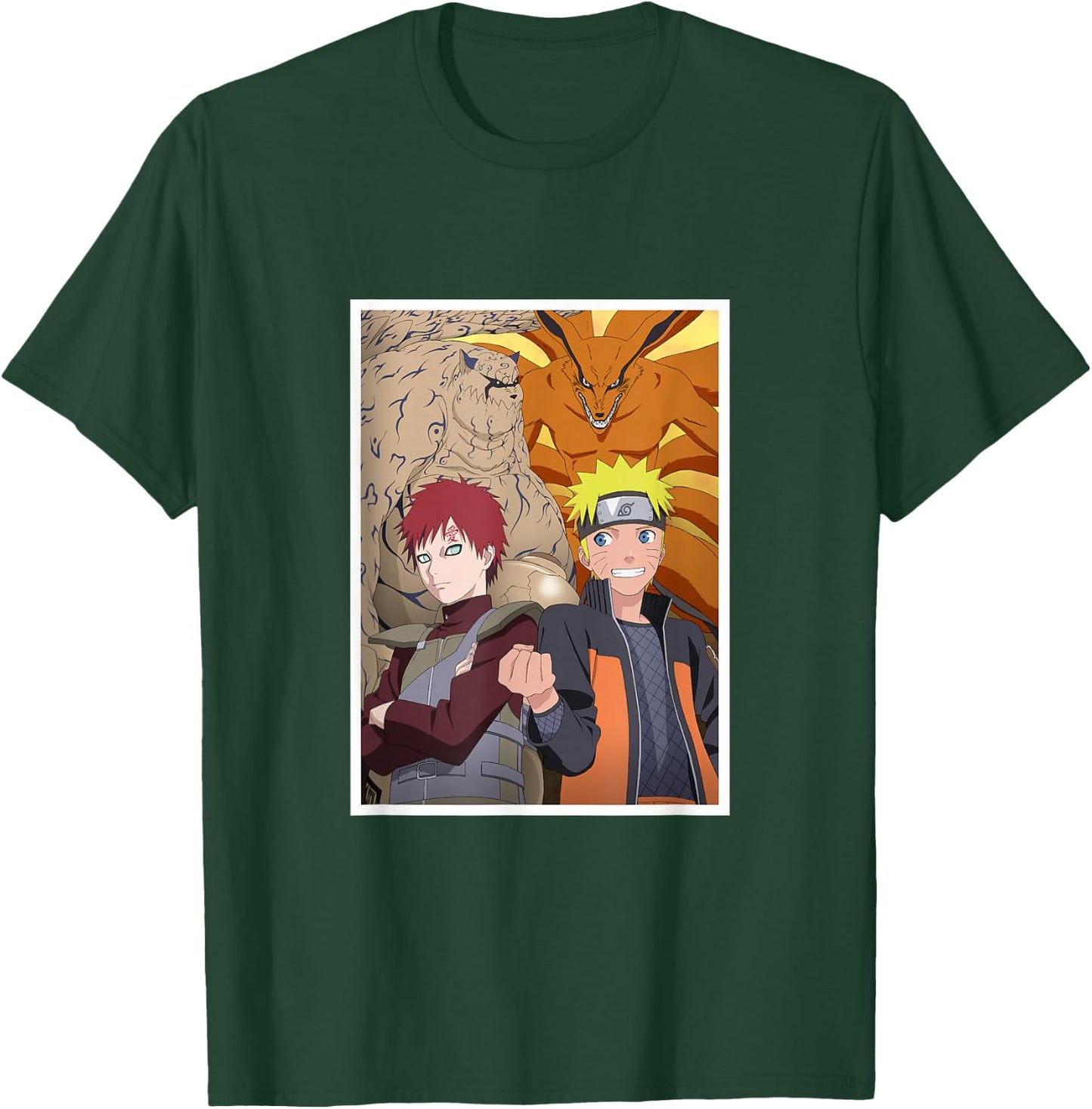he Uzumaki, Gaara, Kurama, Shukaku T-Shirt - T-Shirt | Forest