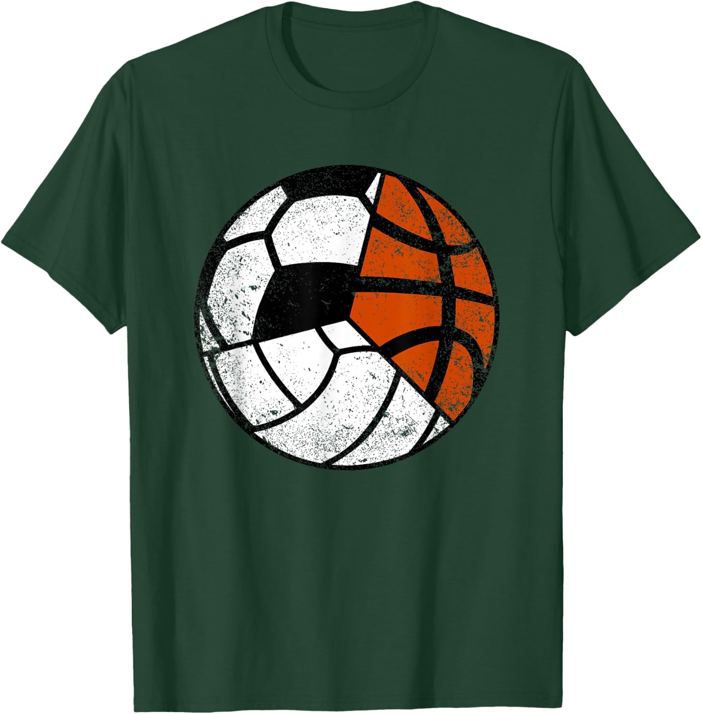 Volleyball Soccer Basketball Player Funny Ball Sport T-Shirt - T-Shirt | Forest