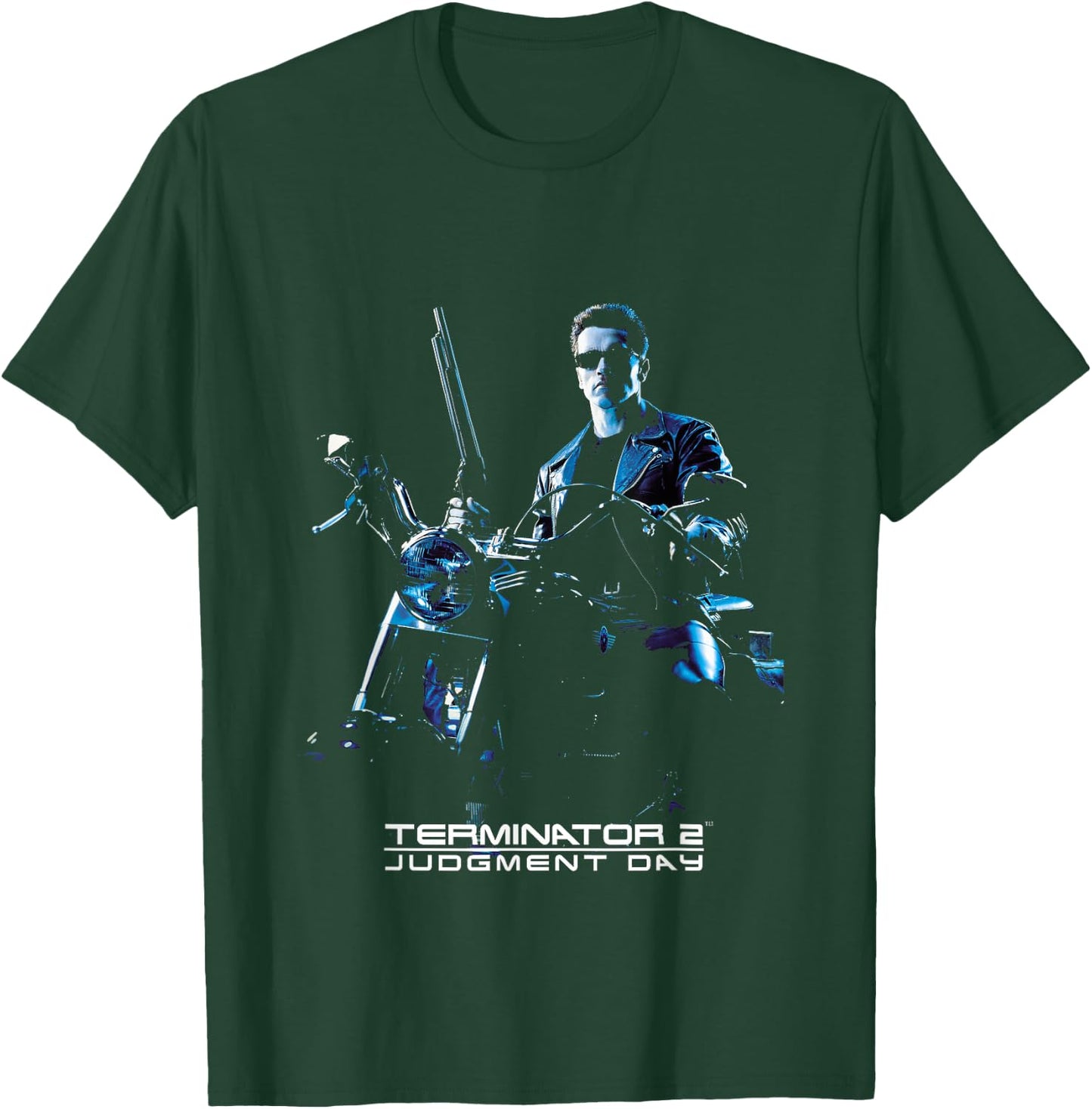 Terminator 2 Judgement Day Theatrical Poster T-Shirt - T-Shirt | Forest