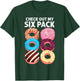 Check Out My Six Pack Donut funny gym workout T-Shirt - T-Shirt | Forest