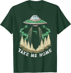 Space Alien Ufo Alien Head Tie Dye Peace T-Shirt - T-Shirt | Forest