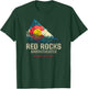Red Rocks Amphitheater - Colorado C - State Flag T-Shirt - T-Shirt | Forest