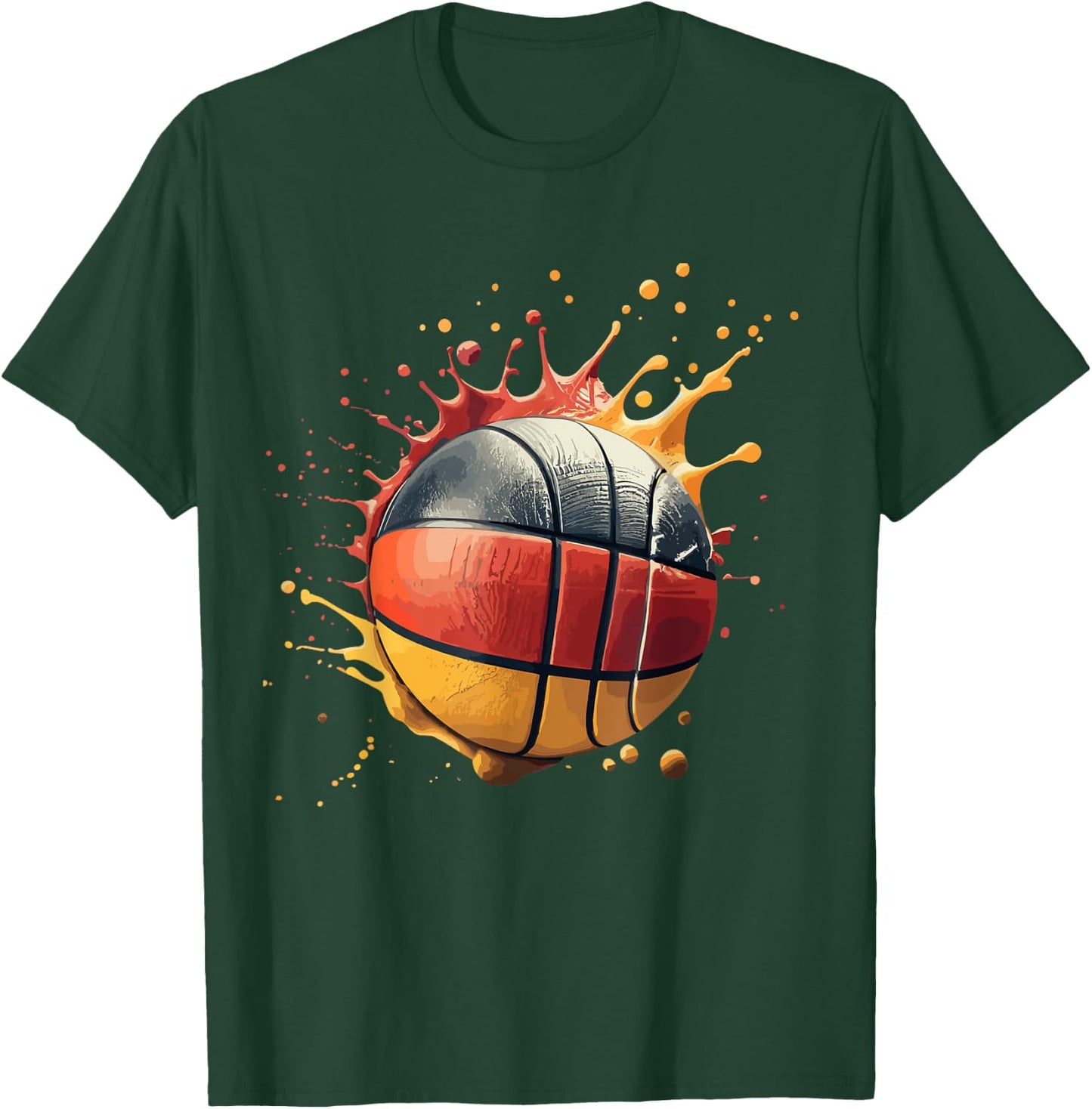 Basketball Germany T-Shirt - T-Shirt | Forest