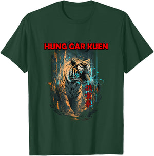 Kung Fu Tiger Hung Gar Kuen T-Shirt - T-Shirt | Forest