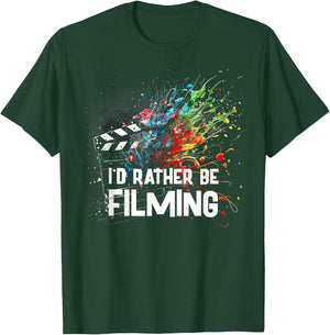 Filmmaker Film Director Filming Filmmaking T-Shirt - T-Shirt | Forest