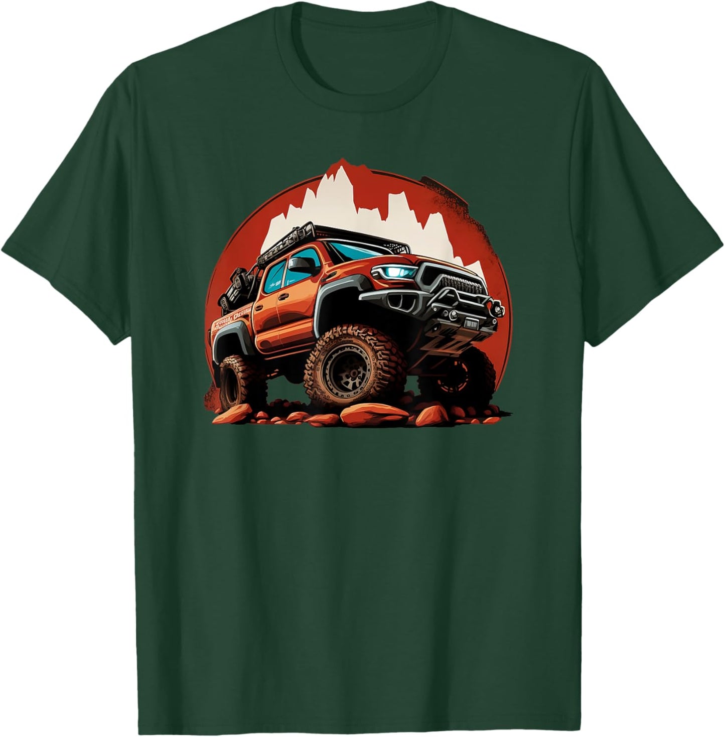 Tacoma Rock Crawler T-Shirt - T-Shirt | Forest