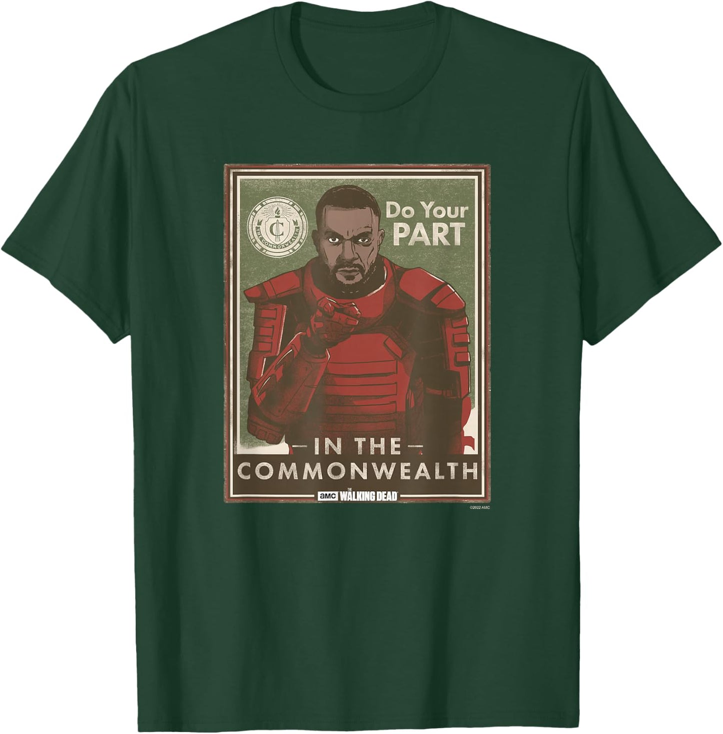The Walking Dead Mercer T-Shirt - T-Shirt | Forest