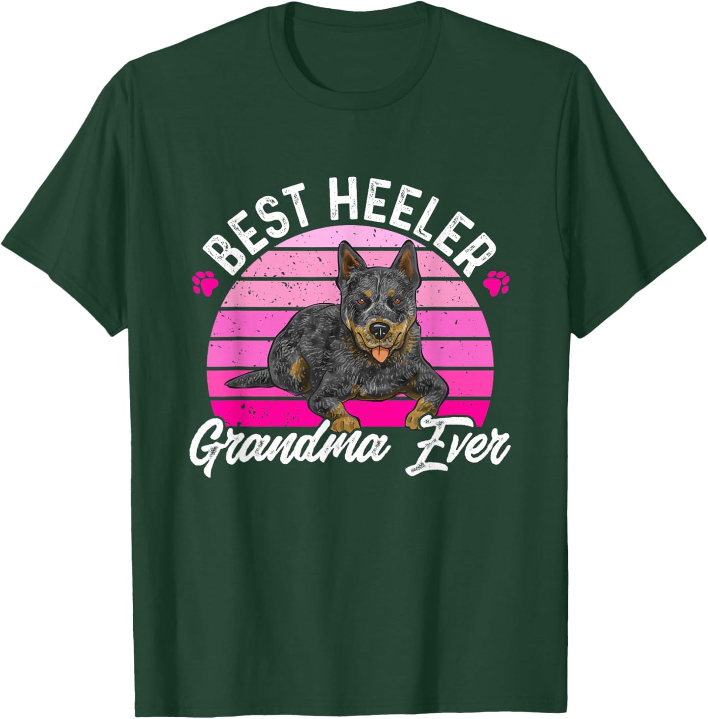 Australian Cattle Dog Red Blue Heeler T-Shirt - T-Shirt | Forest