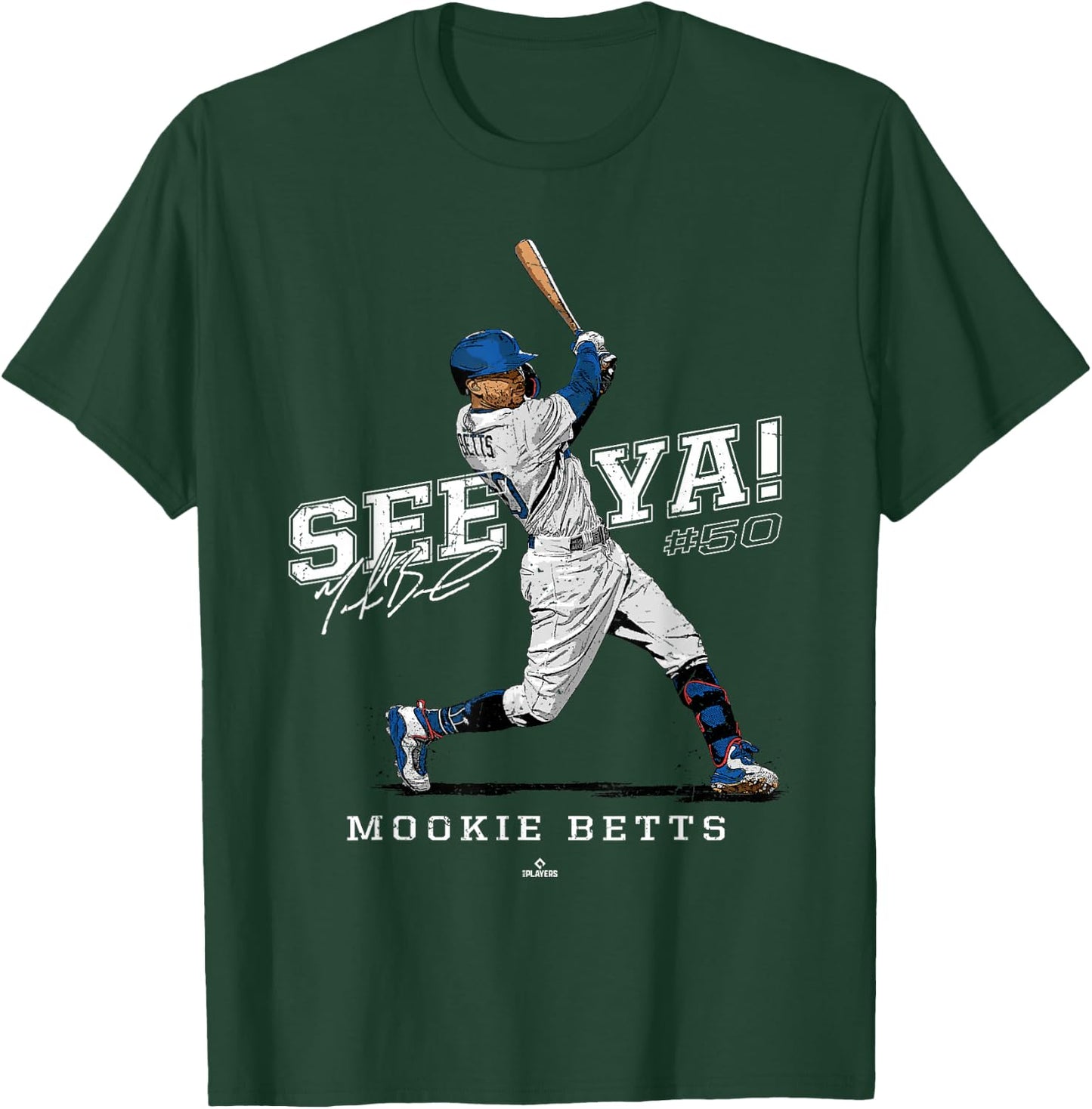 See Ya! Mookie Betts Los Angeles MLBPA T-Shirt - T-Shirt | Forest
