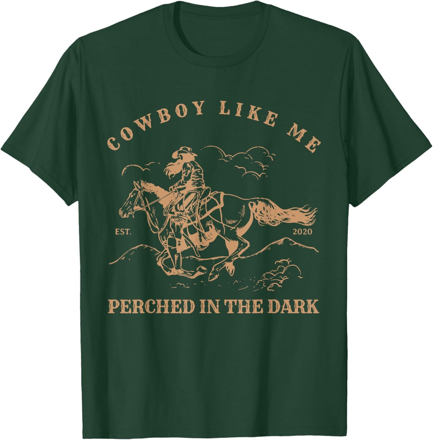 You're A Cowboy Like Me Cowboy Frog Funny T-Shirt - T-Shirt | Forest