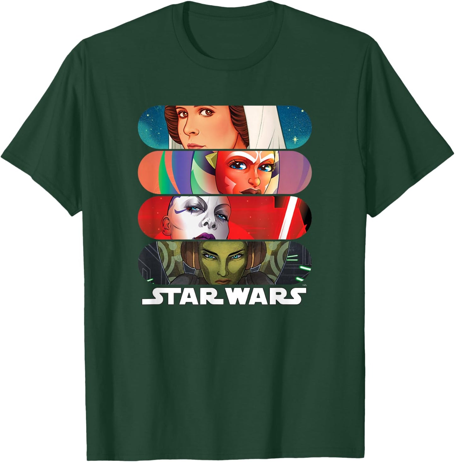 Stars Wars Women of the Galaxy T-Shirt - T-Shirt | Forest