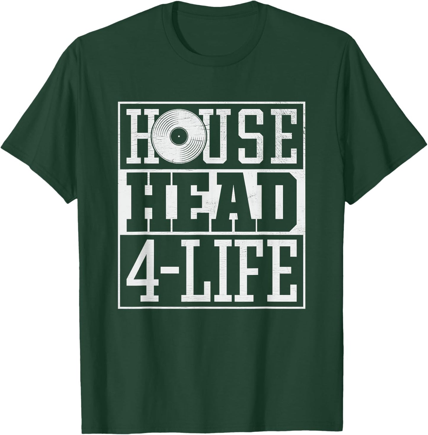 Househead - House Music EDM DJ Rave Festival T-Shirt - T-Shirt | Forest