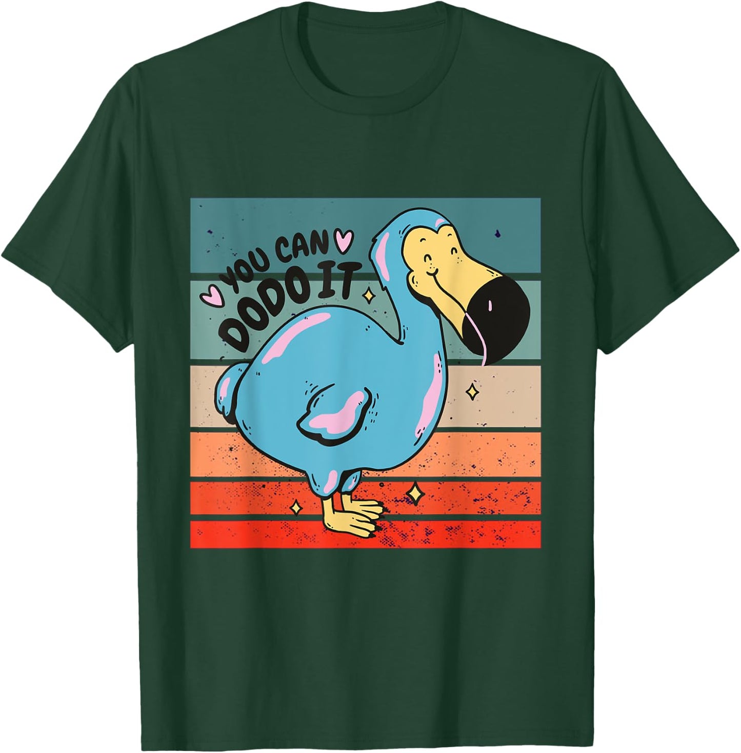 Dodo Bird, You can dodo it, Ornithology flightless Mauritius T-Shirt - T-Shirt | Forest