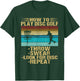 How To Play Disc Golf Funny Frisbee Golfing Player Dad T-Shirt - T-Shirt | Forest