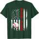 Baseball Pop Pop American Flag Funny Vintage Baseball Lovers T-Shirt - T-Shirt | Forest