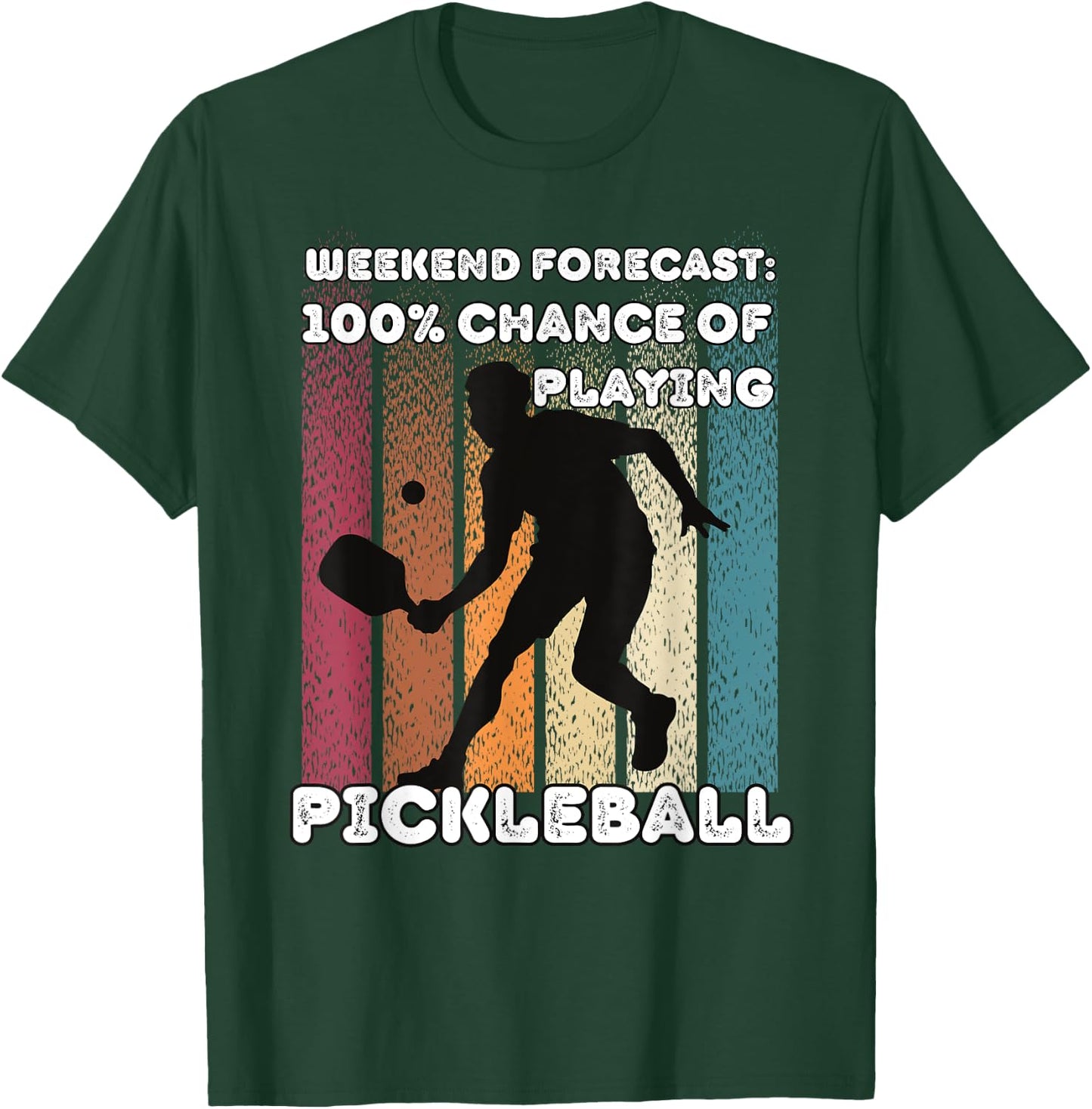 Pickle Ball Queen Gear & Player Funny Pickleball T-Shirt - T-Shirt | Forest