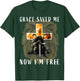 Grace Saved Me Christian Religious Sayings Lion Graphic Men T-Shirt - T-Shirt | Forest