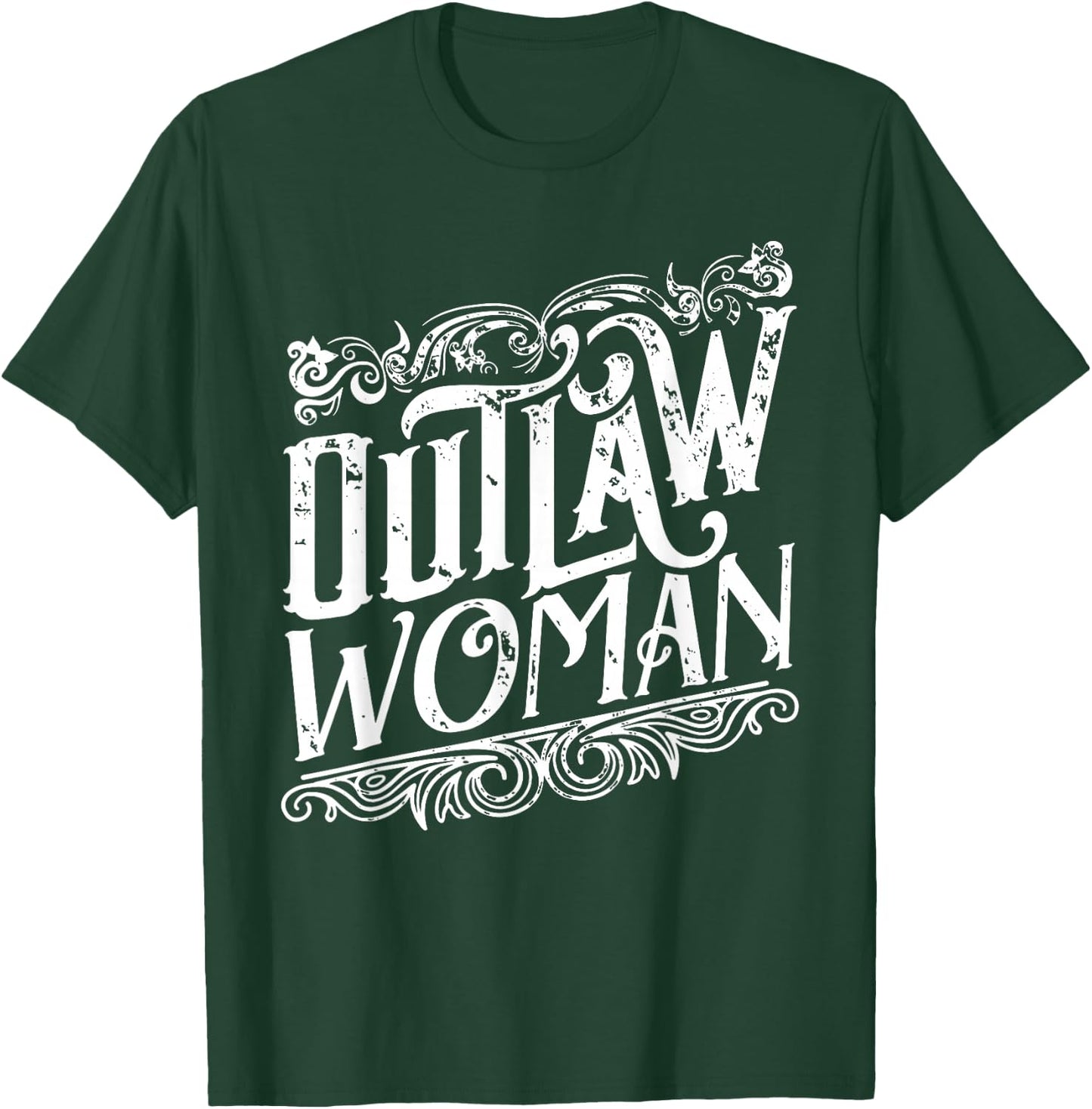 Outlaw Woman T-Shirt - T-Shirt | Forest