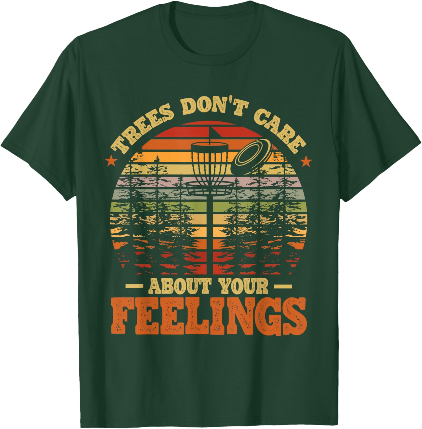 Frisbee Golf Disc Golf Funny T-Shirt - T-Shirt | Forest
