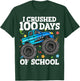 100 Days of School Monster Truck 100th Day of School Boys T-Shirt - T-Shirt | Forest