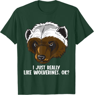 I just really like Wolverines Wolverine T-Shirt - T-Shirt | Forest