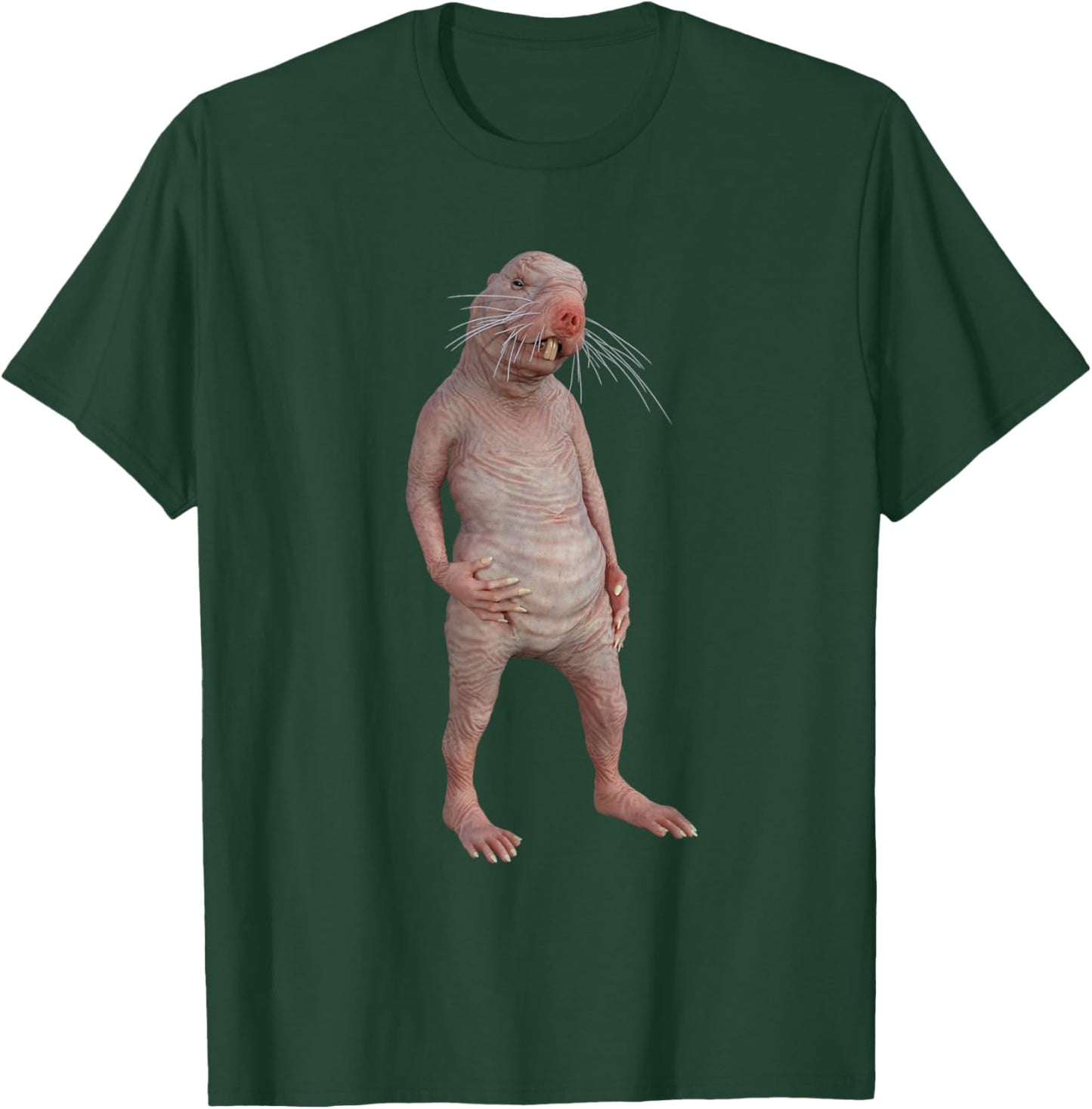 Live Weird Funny Naked Mole Rat Strange Animal T-Shirt - T-Shirt | Forest