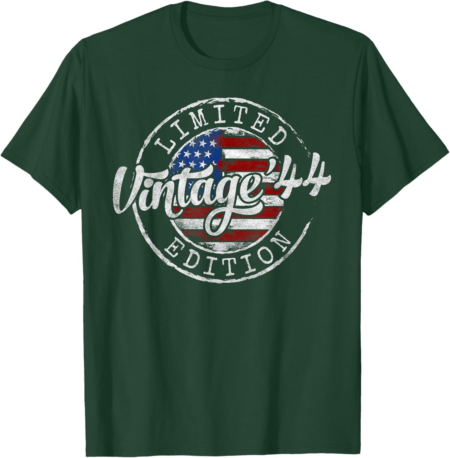 Vintage 1944 81st Birthday Gifts Women 81 Year Old T-Shirt - T-Shirt | Forest