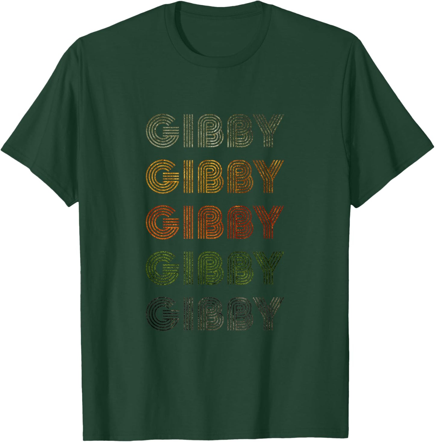 Love Heart Gibby Grunge Vintage Style Black Gibby T-Shirt - T-Shirt | Forest