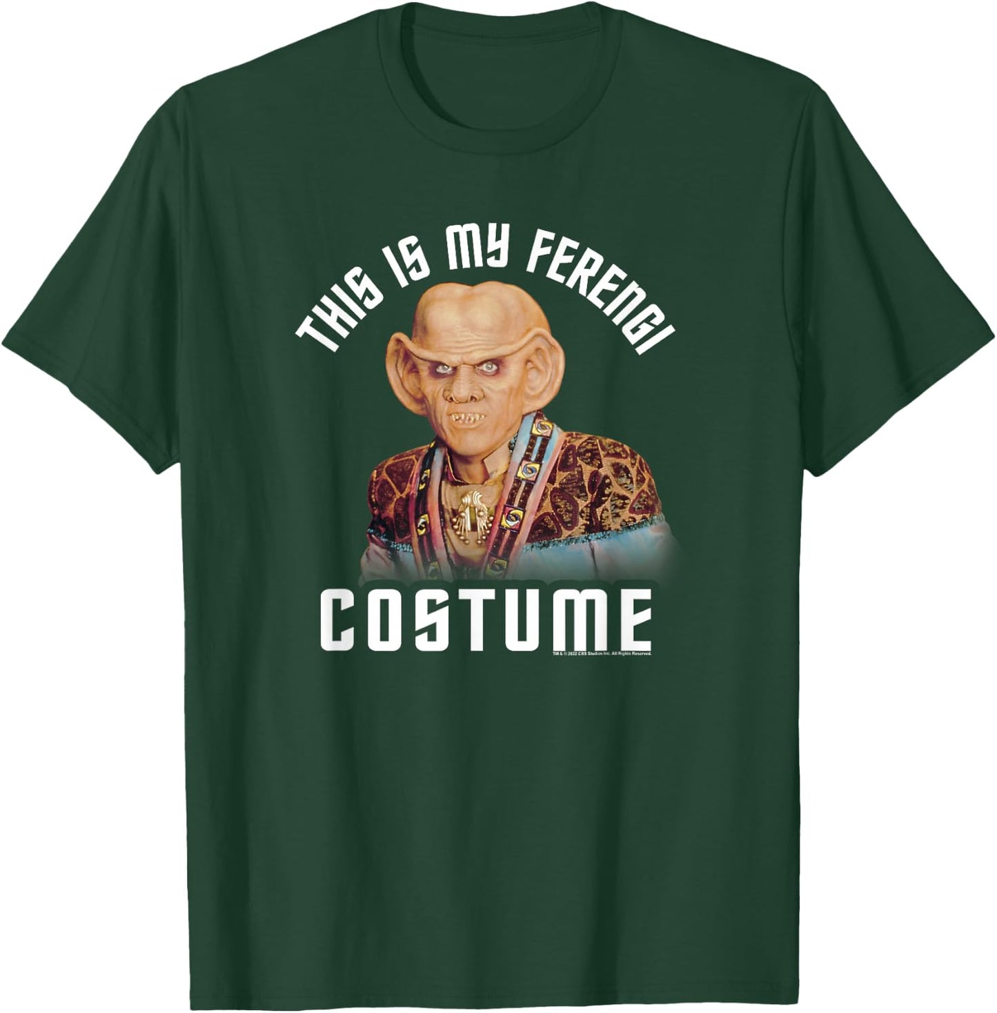 Star Trek Halloween This Is My Ferengi Costume T-Shirt - T-Shirt | Forest