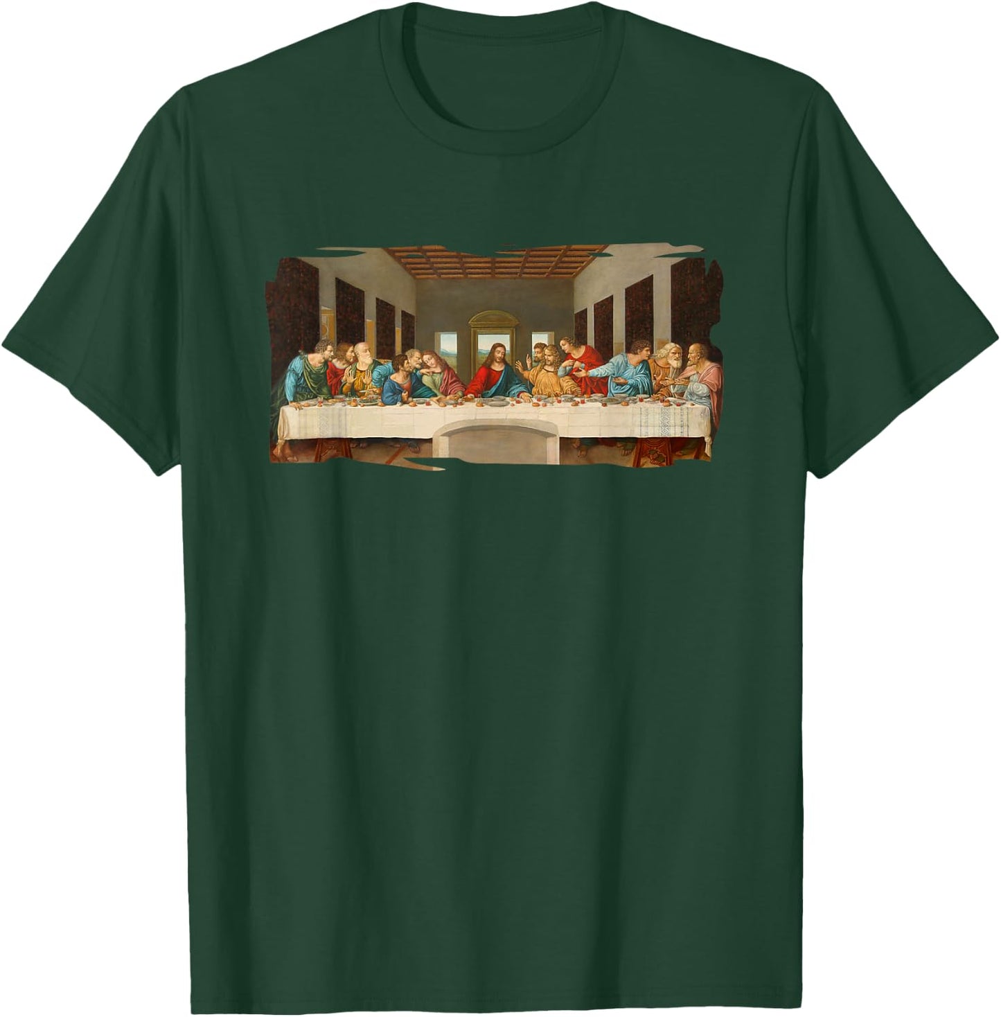 Last Supper by Leonardo daVinci T-Shirt - T-Shirt | Forest