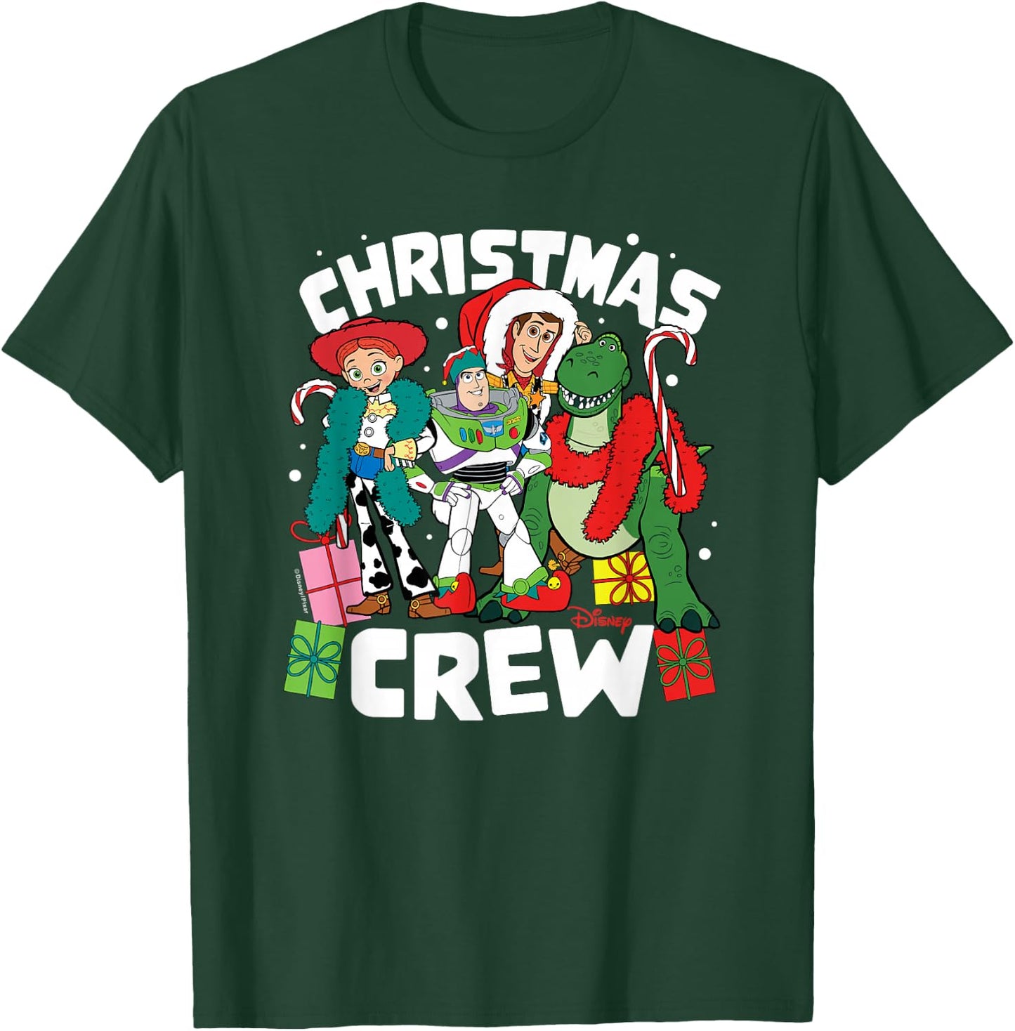 Toy Story 4 - Christmas Crew T-Shirt - T-Shirt | Forest