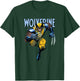 Marvel X-Men Angry Wolverine Running Towards The Fight T-Shirt - T-Shirt | Forest