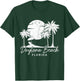 Daytona Beach Florida FL Vintage Sunset Surfer Vacation T-Shirt - T-Shirt | Forest