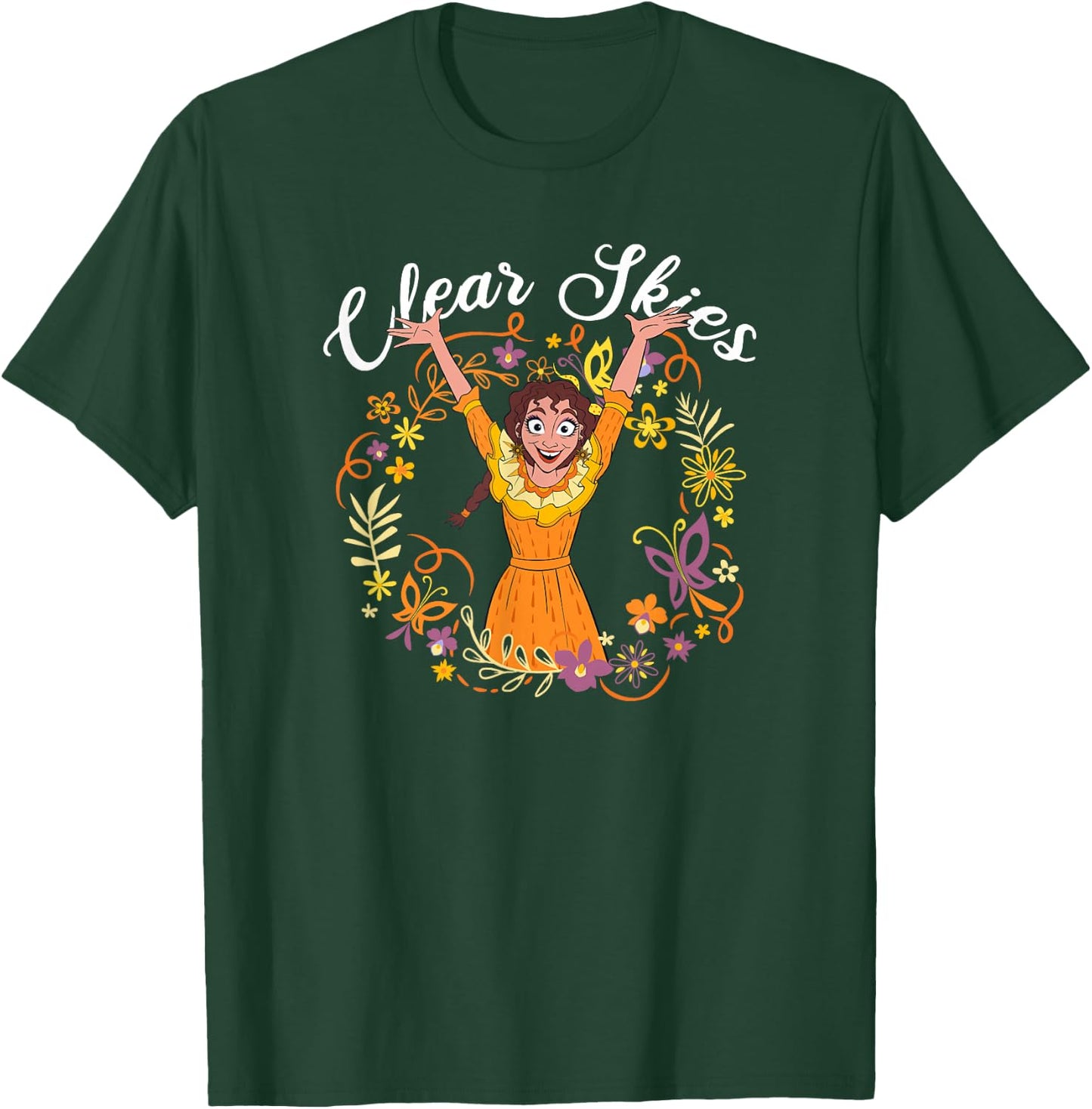 Disney Encanto Pepa Clear Skies Floral T-Shirt - T-Shirt | Forest