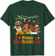 Halloween Christmas Happy Hallothanksmas Dachshund Dog Lover T-Shirt - T-Shirt | Forest