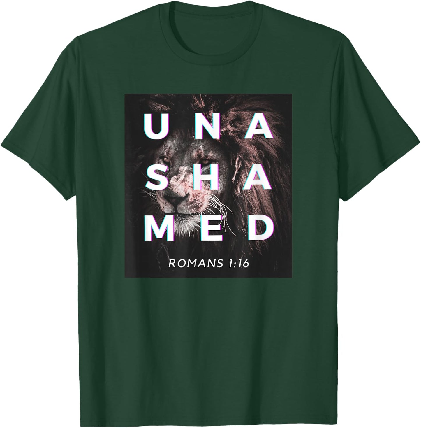 Hail Lion of Judah, Unashamed of the Gospel, Romans 116 T-Shirt - T-Shirt | Forest