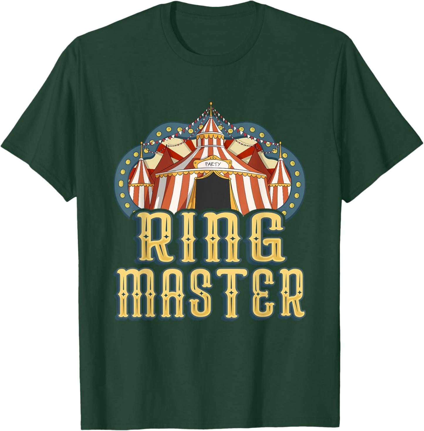 Ringmaster - Vintage Circus Birthday T-Shirt - T-Shirt | Forest