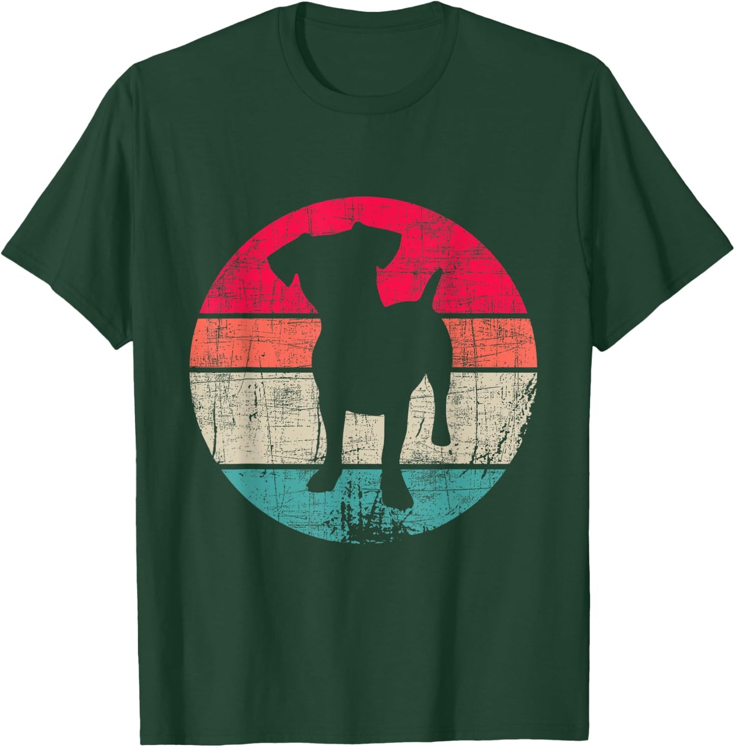 Vintage Jack Russell Terrier Dog - Pet Owner Animal Lover T-Shirt - T-Shirt | Forest