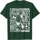 Baseball Softball Catcher Word Art Sayings Catcher Gifts T-Shirt - T-Shirt | Forest