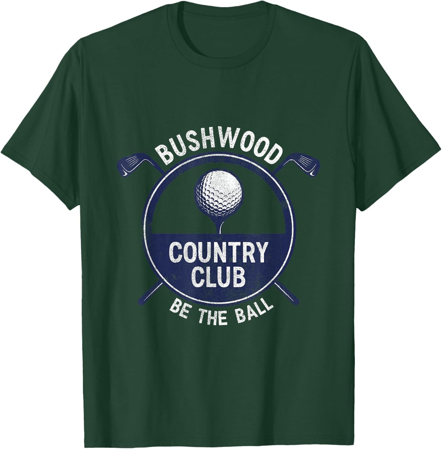BUSHWOOD COUNTRY CLUB men's golf sport T-Shirt - T-Shirt | Forest