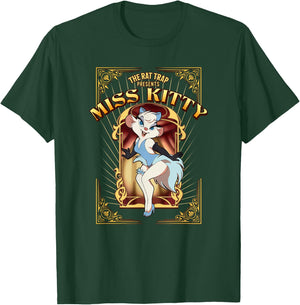 Disney The Great Mouse Detective Miss Kitty Classic Poster T-Shirt - T-Shirt | Forest