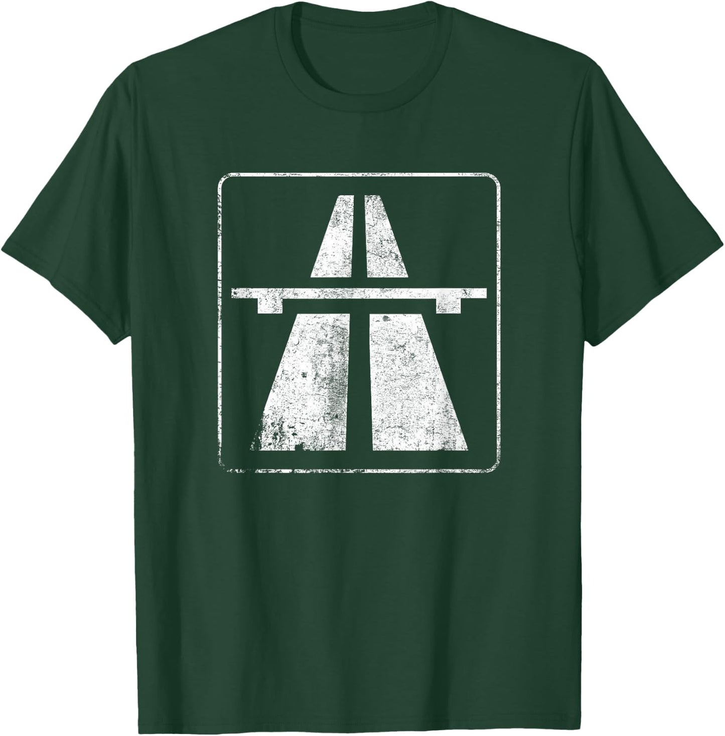 German Autobahn Car Racing Racing Tuning T-Shirt - T-Shirt | Forest
